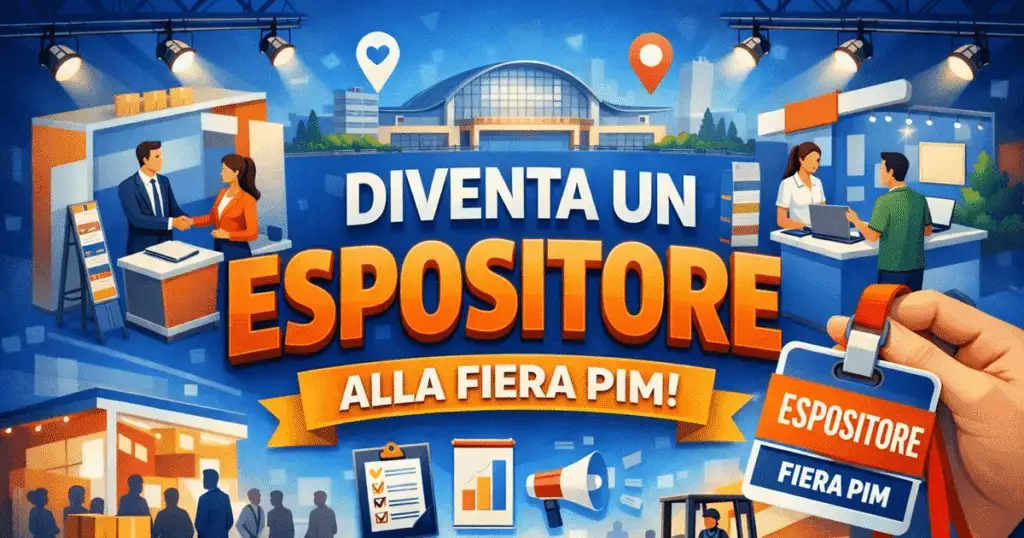 Diventa un espositore alla fiera PIM