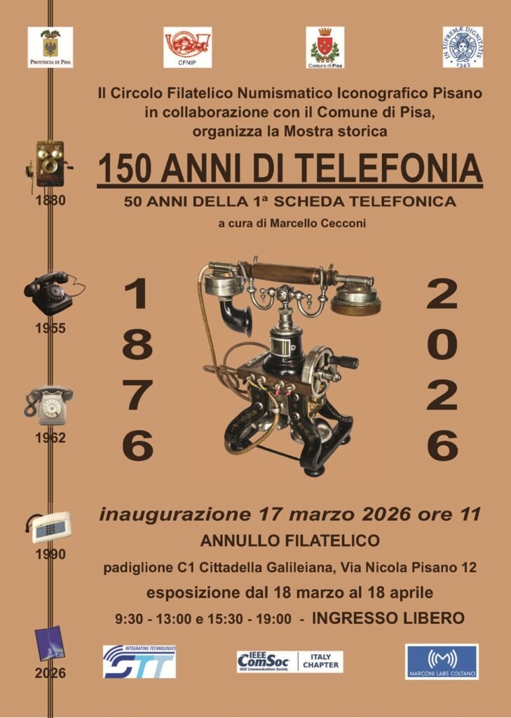 Mostra Storica 150 anni di Telefonia Pisa