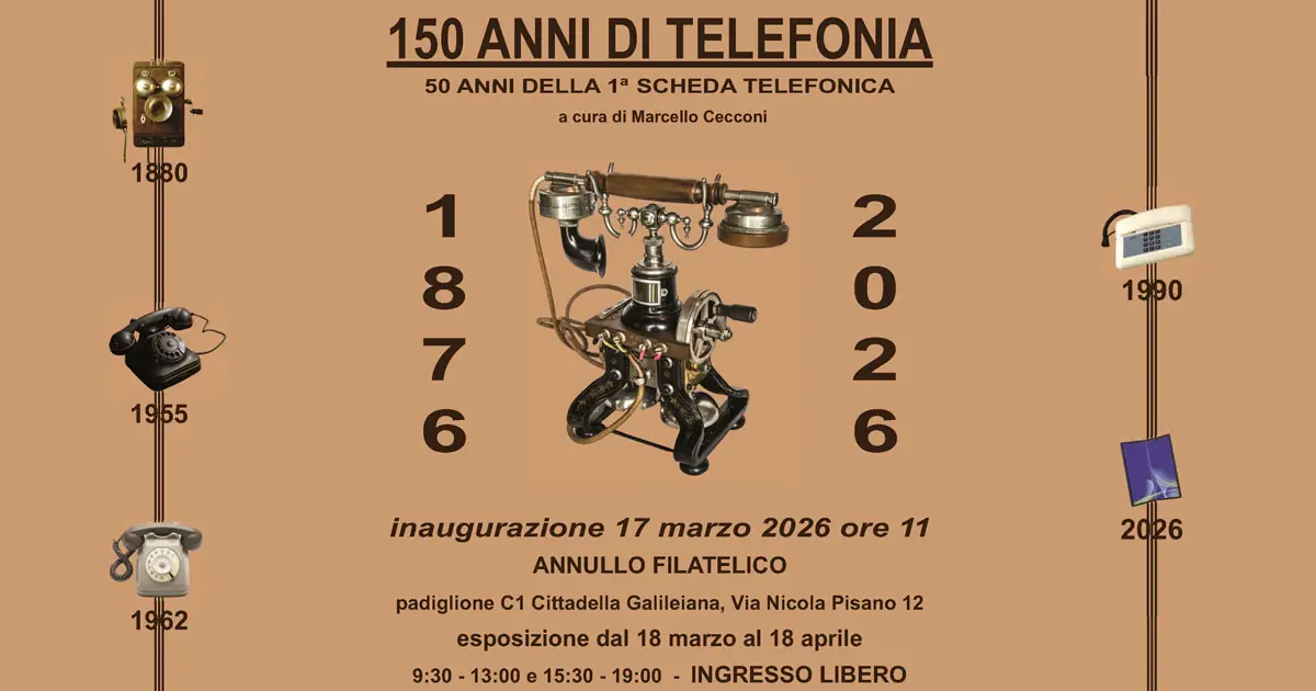 Mostra Storica 150 anni di Telefonia Pisa