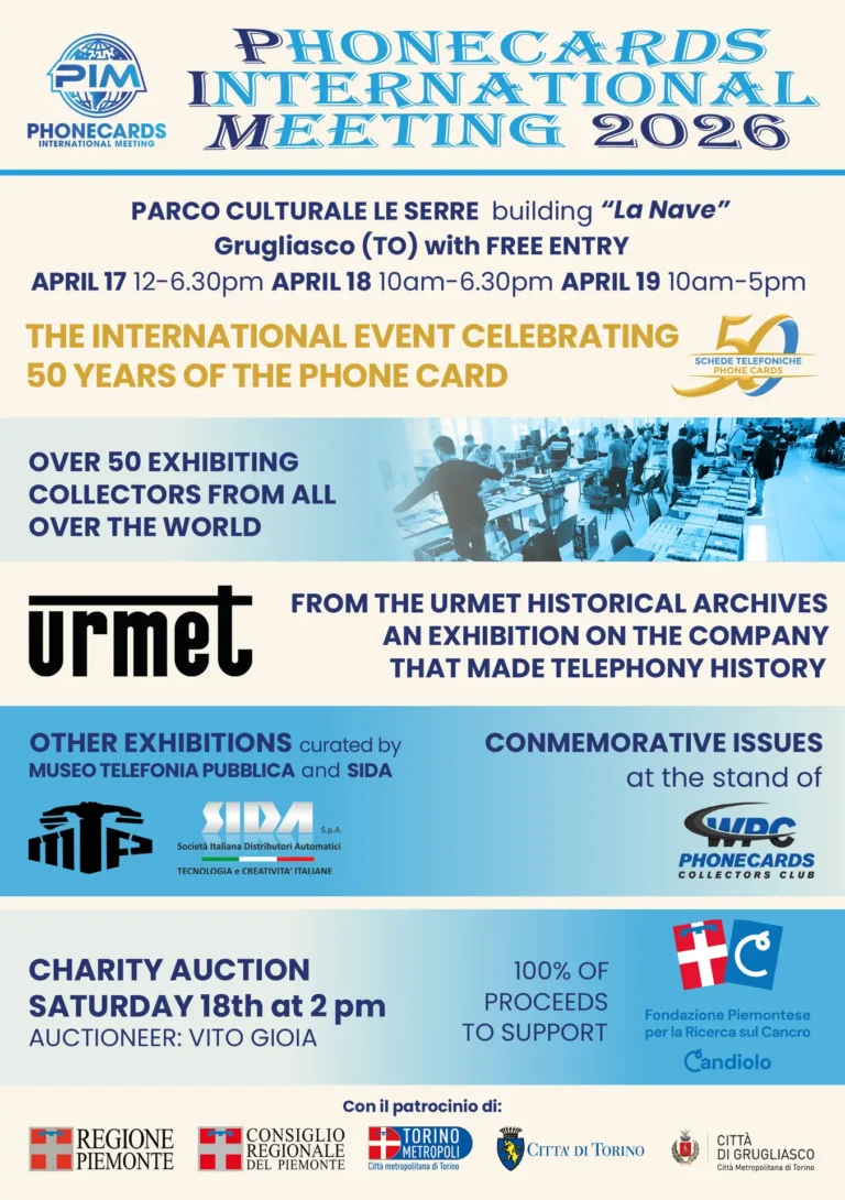 PIM - Phonecards International Meeting Poster