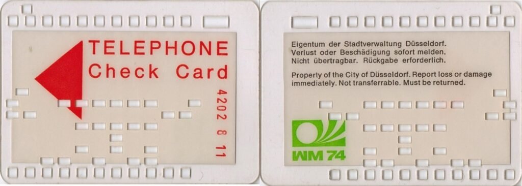 W1A Carte téléphonique pour journalistes (usage presse)