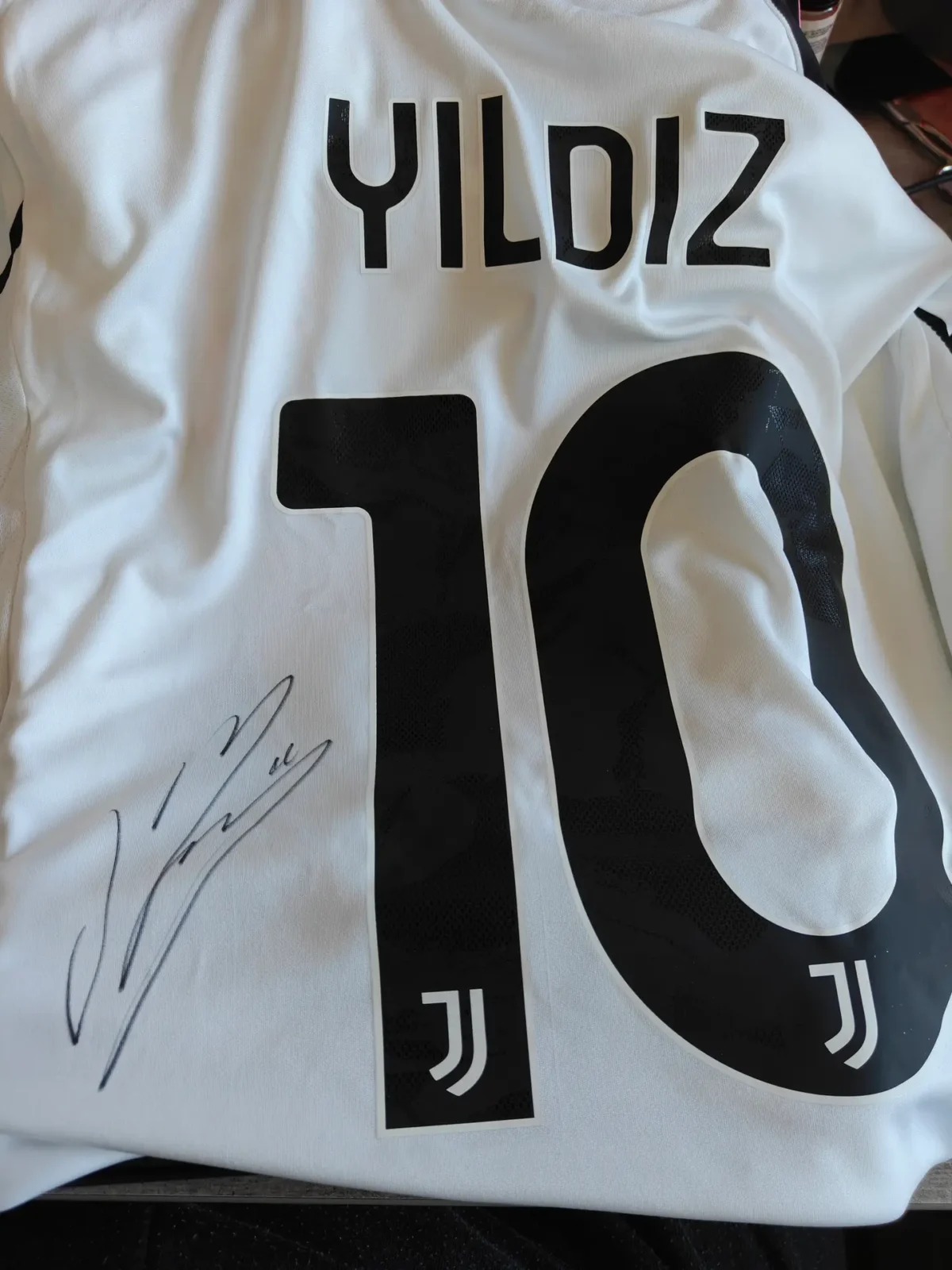 Juventus FC - Maglia Home Kenan Yldiz Autografata - Beneficenza PIM 3