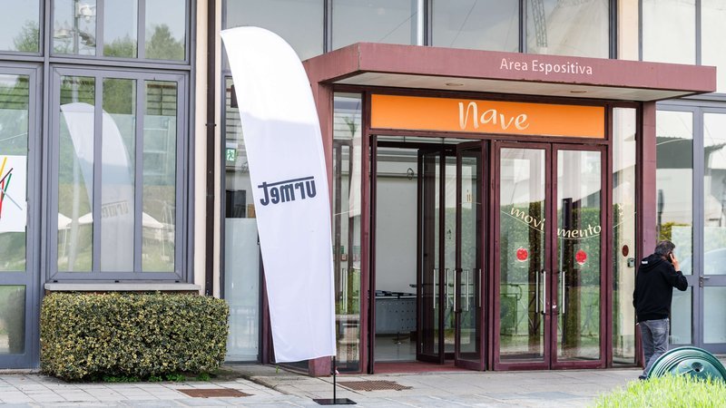 Ingresso del Salone La Nave al Parco Culturale Le Serre di Grugliasco – sede del PIM, a 5 minuti dagli hotel PIM convenzionati