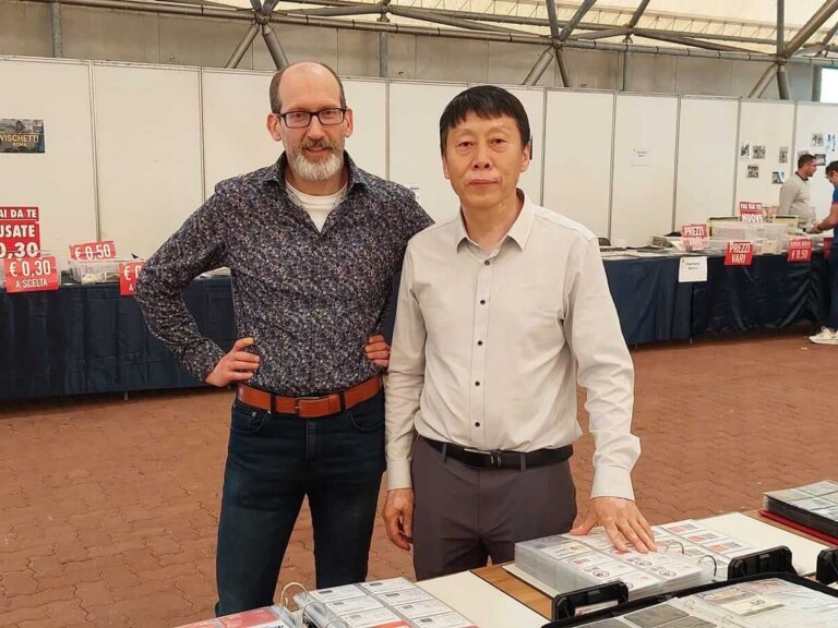 Markus and Yang Xiao Dong at the first edition of the PIM, 2024